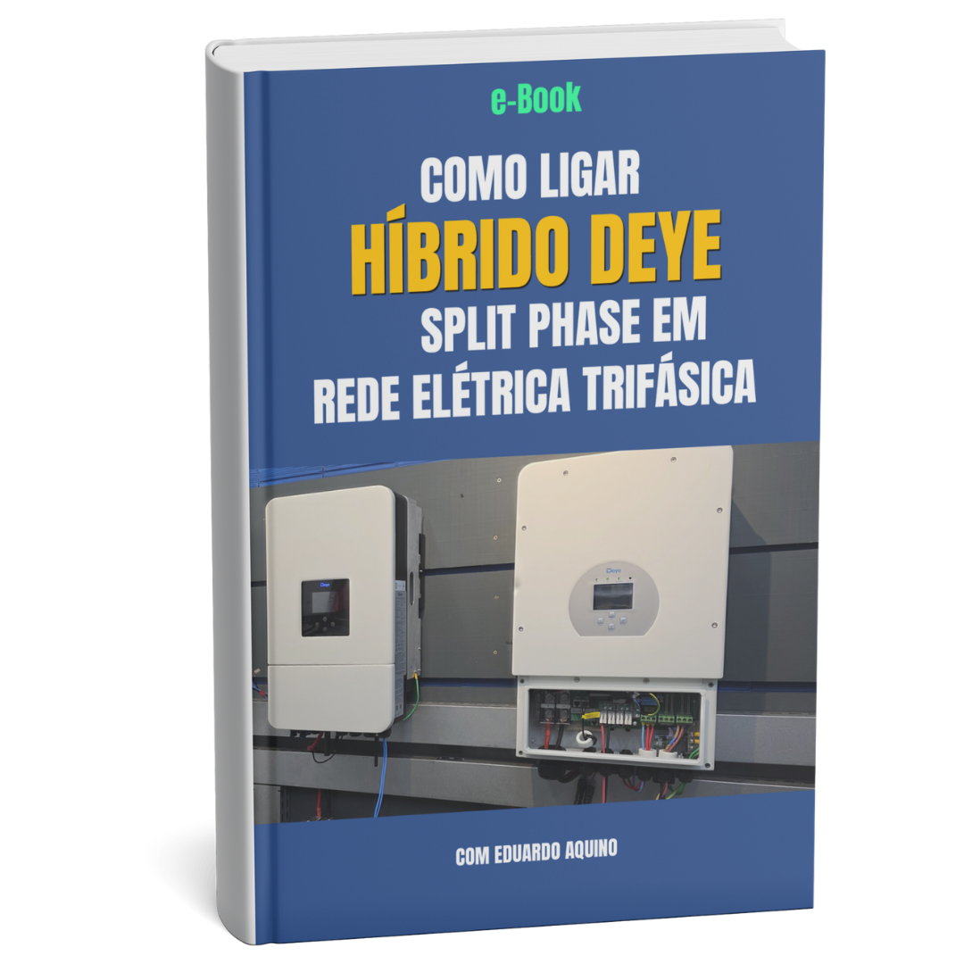 E-Book Ligar Híbrido Spit Phase em rede Trifásica